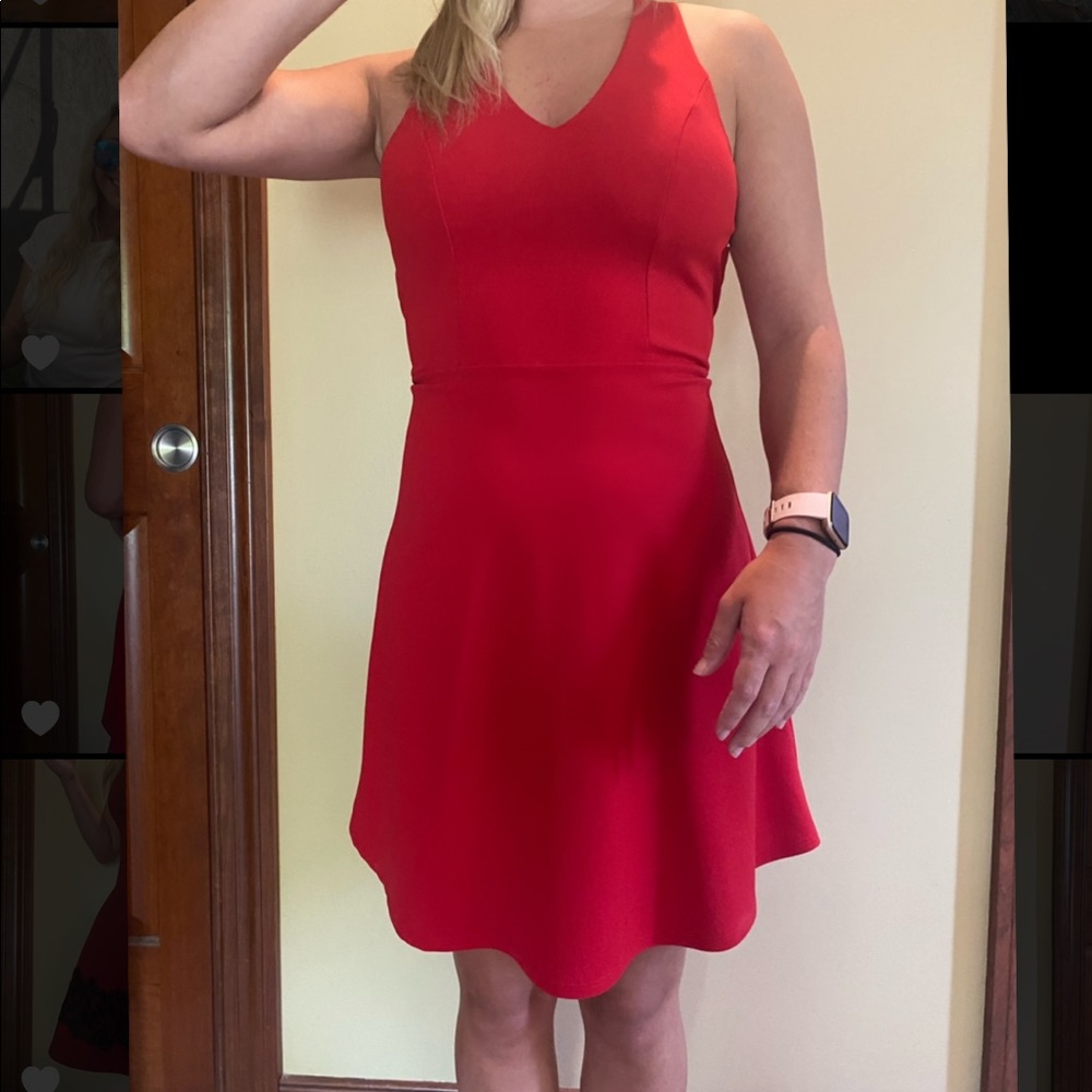 Red dress